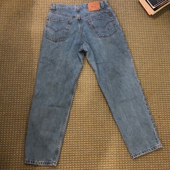 vintage levi straight-leg jeans - Picture 3 of 4